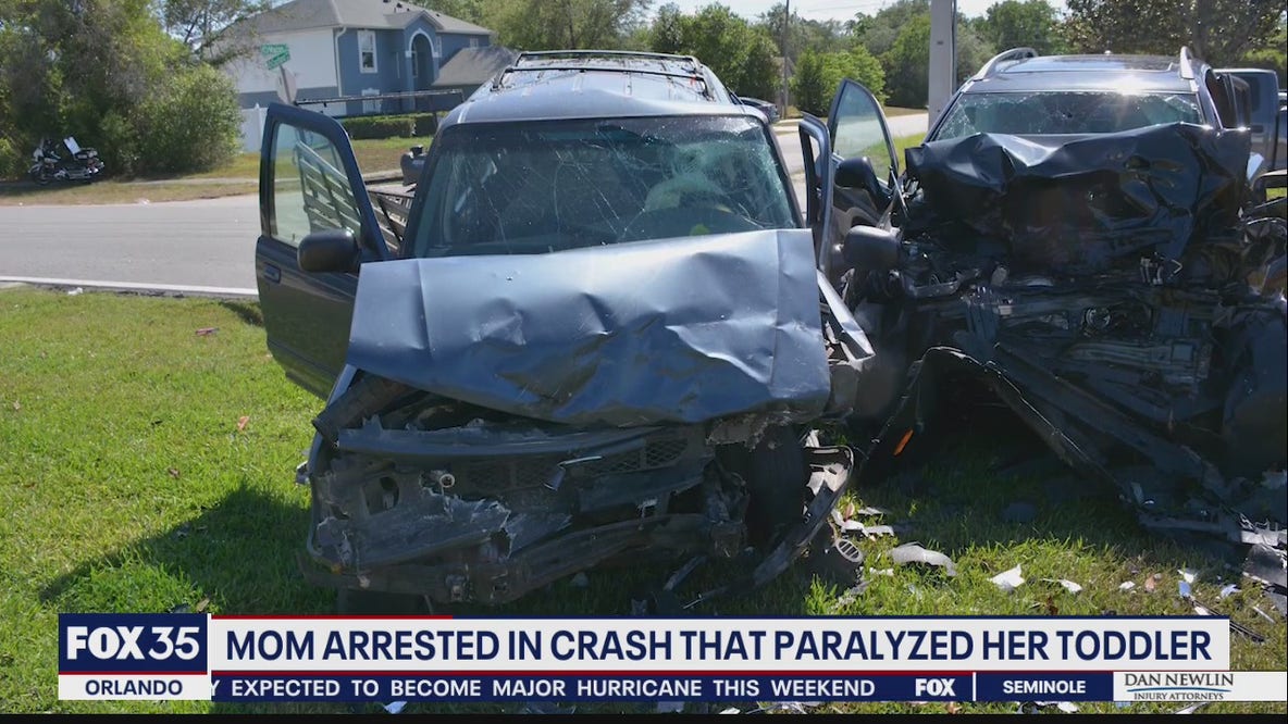 Deputies: Florida woman arrested in crash that left 4-year-old paralyzed